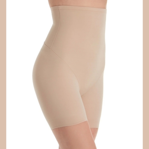 NWT TC Fine Hi Waist Boy Short Warm Beige Shapewear - L - Picture 2 of 5